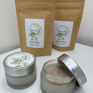 Remineralisierendes Zahnpulver (Minty Fresh). Ein Naturprodukt mit biologischen Zutaten, GMO frei, Vegan, Gluten frei, Fluorid frei.