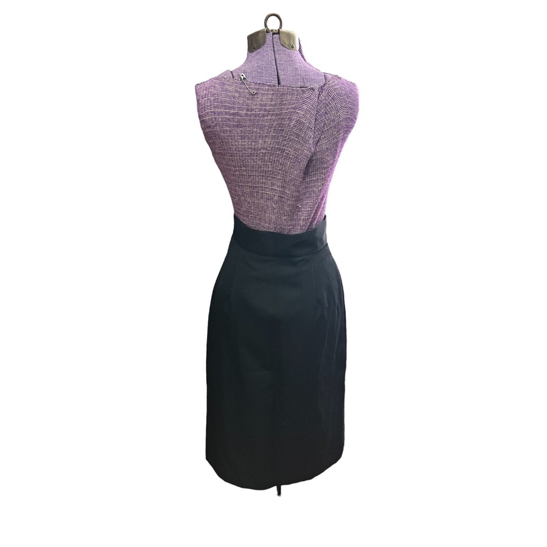 Black Wrap Tee Skirt