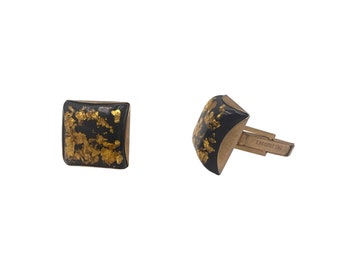 Vintage Gold Foil Cufflinks