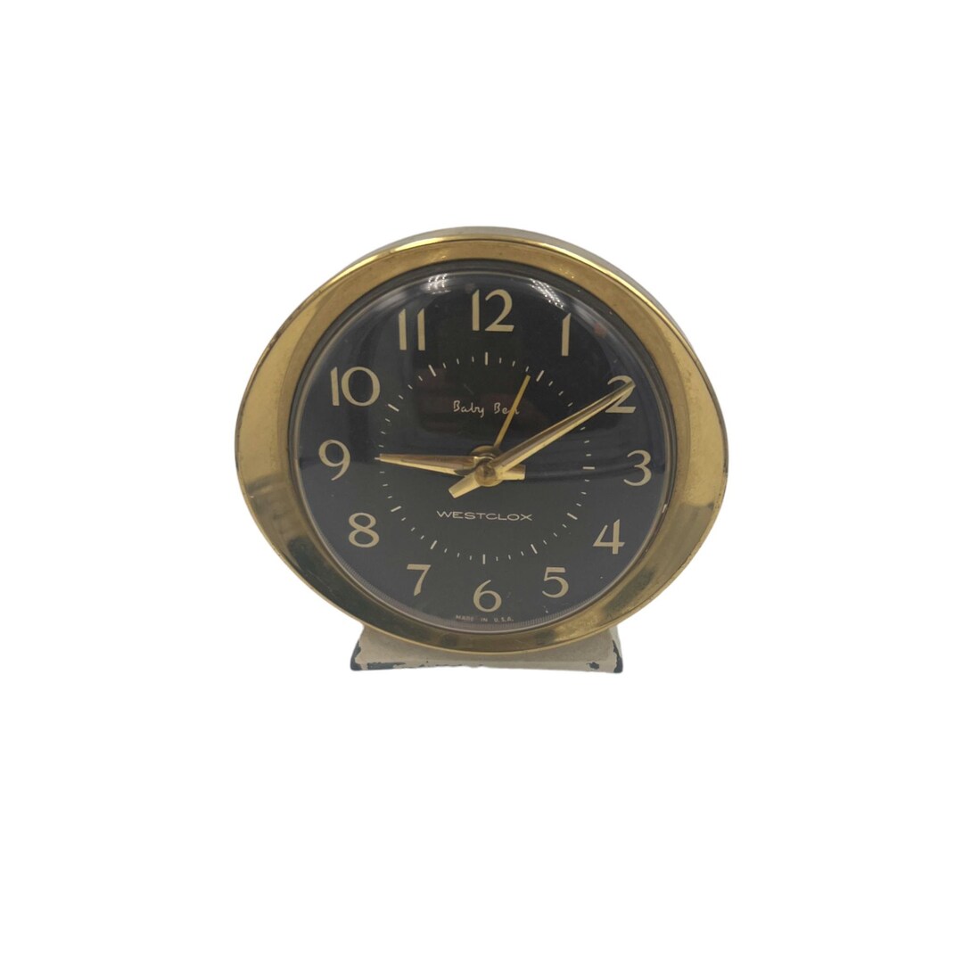 Vintage Baby Ben Westclox Mechanical Wind up Alarm Clock Etsy