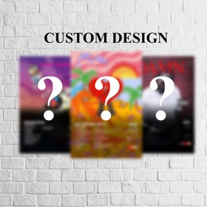 Custom Album Poster, Choose Your Own Album Poster, Music Gift Ideas, Custom Album Art, Tracklist Poster, Christmas Gift, Digital Download