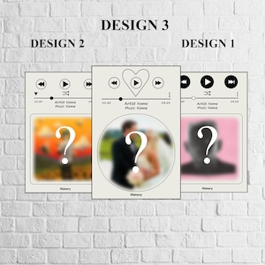 Custom Album Art Poster: Personalized Music Tracklist (Digital Download)
