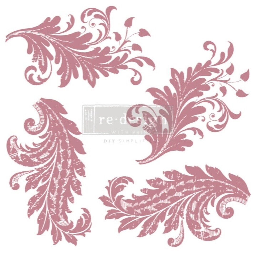 Flourishes Clear Repositionable Stamps For Scrapbooking - Versatile Crafting & Card Making Supplies