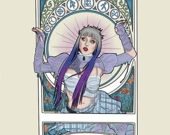 Art Nouveau Ashnikko Print