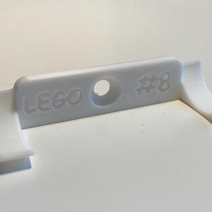 Lego Speed Champions Wall Bracket 8 Brick Width