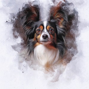 Watercolor portrait, dog portrait, custom pet portrait, Dog painting, personalized Dog, Portrait from photo, dog memorial, Gift for dog owners, Drawing from photo, pet sympathy gift, pet loss Gift, Mother's day gift, Birthday gift