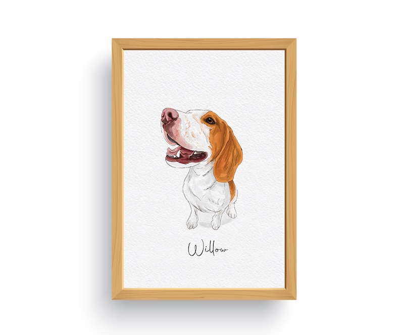 Hand painted dog, pet portrait custom, dog portrait, personalized print, custom dog painting, mini custom painting, dog drawing portrait, gift for pet owner, dog sketch portrait, painting from photo, watercolor painting, pet memorial gift, pet loss gift