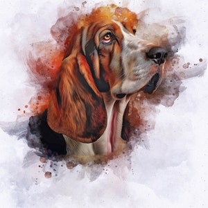 Watercolor portrait, dog portrait, custom pet portrait, Dog painting, personalized Dog, Portrait from photo, dog memorial, Gift for dog owners, Drawing from photo, pet sympathy gift, pet loss Gift, Mother's day gift, Birthday gift