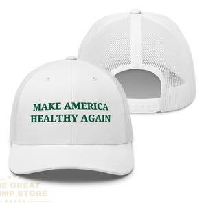 Make America Healthy Again Hat MAHA Trump Kennedy Hat RFK Jr MAHA Trucker Hat Trump Mens Hat maha Womens Hat