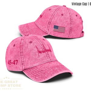 Pink Trump Cap - Etsy display picture 2