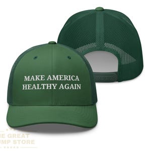 Make America Healthy Again Hat MAHA Trump Kennedy Hat RFK Jr MAHA Trucker Hat Trump Mens Hat maha Womens Hat