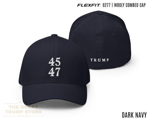 Cappello Trump 2020 MAGA Nero Con 3 Stelle – Berretto In Cotone Ricamato, Regolabile