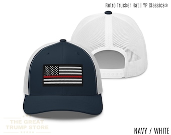 Dunne rode lijn hoed Amerikaanse vlag brandweerman Trucker hoed First Responder Snapback brandweer hoed voor mannen vrouwen geborduurde Amerikaanse vlag hoed