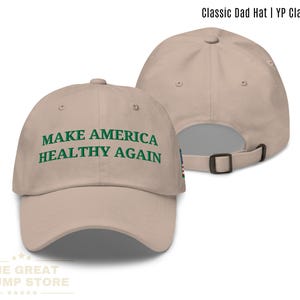 Make America Healthy Again Hat Embroidered MAHA American Flag Patriotic Hat, Kennedy Trump Baseball Cap RFK jr MAHA Hat for Women Men