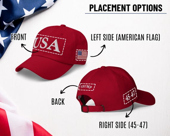 Pro Trump 45 47 Visor Cap - Adjustable Sport Sun Visor Hat, Hollow Top Baseball Hat For Men & Women (Black)