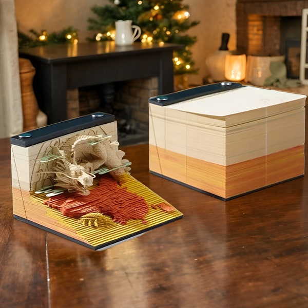 3d Tear Away Calendar Etsy