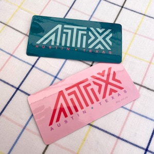 ATX Austin Texas-vinylsticker
