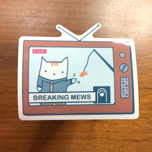 ミューズ アンカーキャッツ - ビニールステッカー