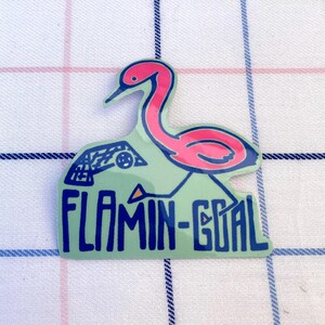 Pegatina de vinilo Flamin-Goal