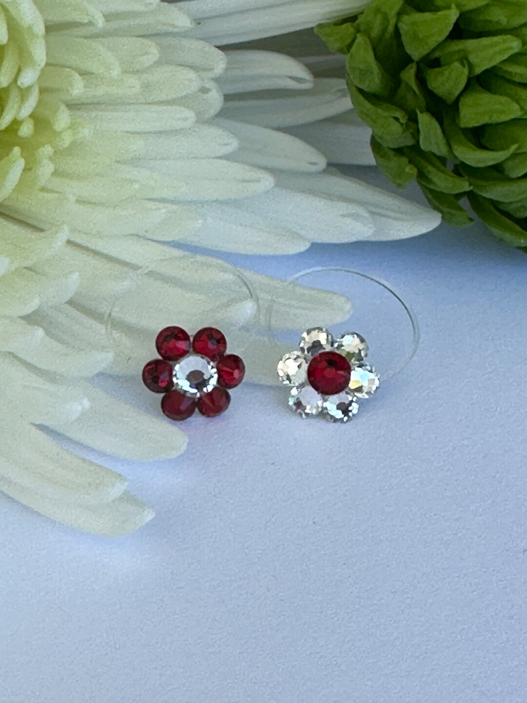 Duo Siam Toe Rings Stretch Elastic Toe Ring Foot Jewelry Etsy