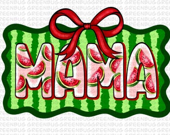Retro Mama PNG, Watermelon png ,First Summer, Varsity Popular Aesthetic, Trendy Mom, Retro Butterfly, Boho Floral, Watermelon Mama, Summer