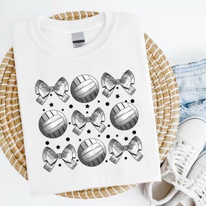 Volleybalboog png, volleybal mama png, volleybal png, coquette bow volleybal png Shirtontwerp, volleybalsublimatieontwerp