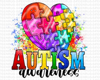 Autism puzzle pieces png sublimation design download, Autism Awareness png, Autism puzzle png, Autism png, sublimate designs download