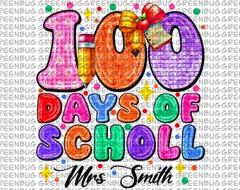100 Days of School Coquette Png, 100 Days of School PNG, Teacher 100 Days, 100 Days Png, Digital Download