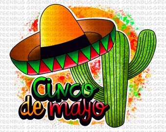 Cinco De Mayo With Pepper And Sombrero Png Sublimation Design,Cinco De Mayo Fiesta,Cinco De Mayo Sublimation Design,Mexican Day png,Mexico