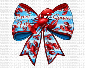 Crawfish Season Preppy PNG, Crawfish Png, Crawfish Preppy png, Preppy png, Crawfish Sublimation design, Crawfish Coquette png files,Crawfish
