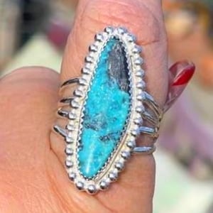 11.5 Turquoise & Sterling Silver Ring