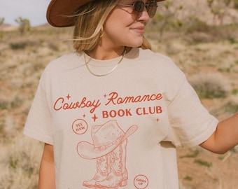 Cowboy Romance Book Club T-Shirt: Westerncore Leser T-Shirt