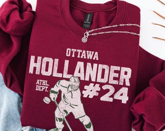 Ottawa Hollander #24 Hockey Romance-sweater - Game Changers ronde hals
