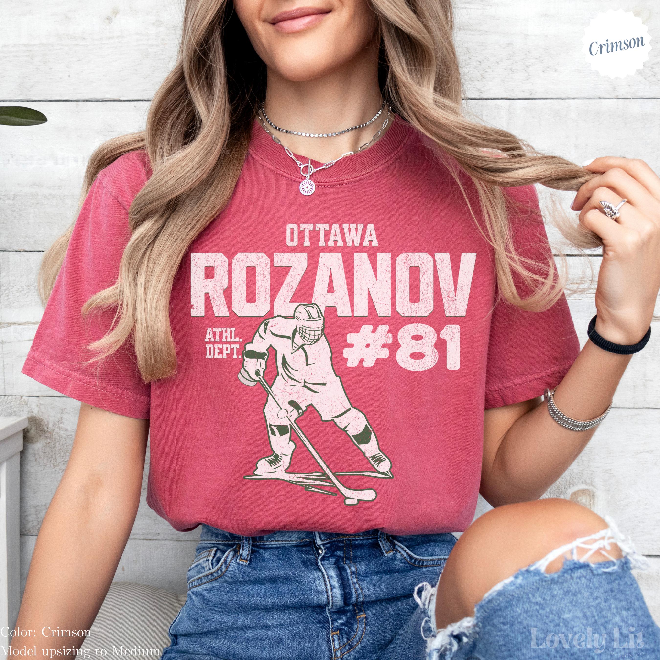 PHARCOYOU T-shirt Heated Rivalry Ilya Rozanov – Maglia Anime Con Scollo A V, Unisex E Super Comoda