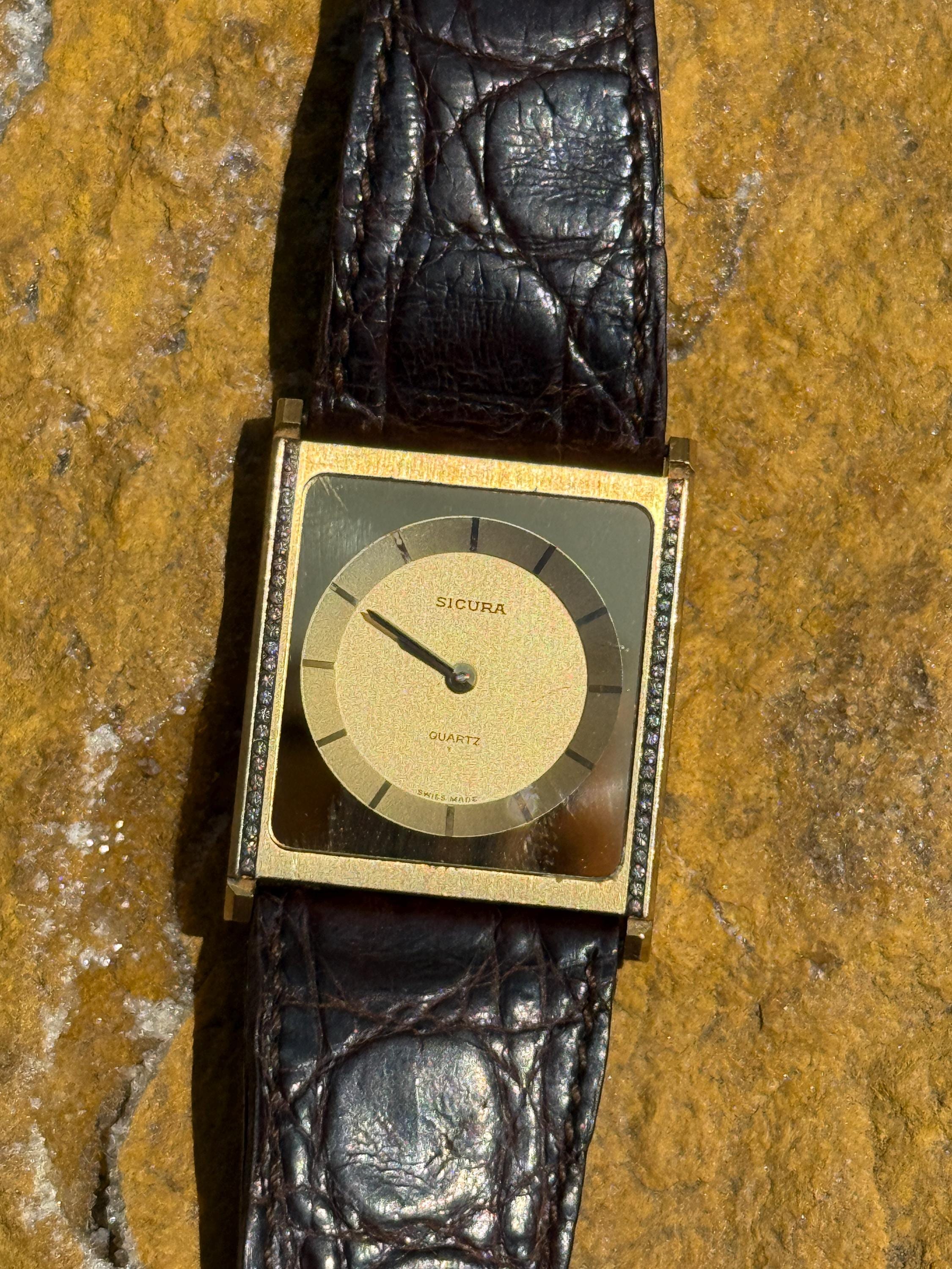 Vintage Sicura Watch - Etsy