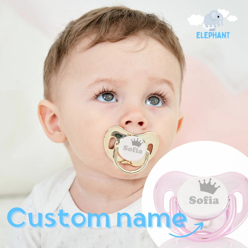 Personalized Pacifiers Free Baby Safe Personalized Pacifier Baby Best