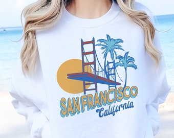 Vacation San Francisco California Unisex Crewneck Sweatshirt