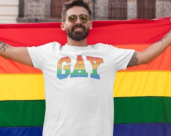 Arch Gay Unisex T-Shirt, Pride Shirt, LGBTQ Tee, Gay T-Shirts, Gay Pride Shirt, Funny Pride Shirt, Rainbow Tee