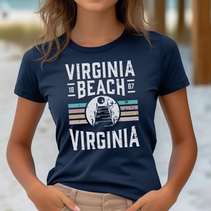 Vacation Virginia Beach Unisex Graphic Shirt, Cute Virginia Beach  Shirt, Graphic Tee, Virginia Beach  Tee