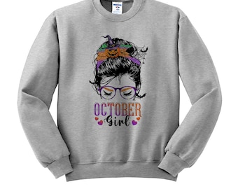 October Girl Crewneck Sweatshirt