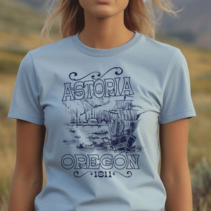 Vacation Astoria Oregon Unisex Graphic Shirt, Cute Astoria Oregon Shirt, Graphic Tee, Astoria Oregon Tee