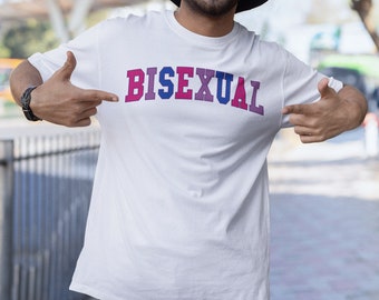 Arch Bisexual Unisex T-Shirt, Pride Shirt, LGBTQ Tee, Gay T-Shirts, Bisexual Pride Shirt, Bisexual Pride Shirt