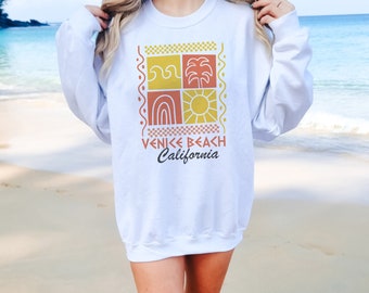 Vintage Venice Beach California Unisex Crewneck Sweatshirt