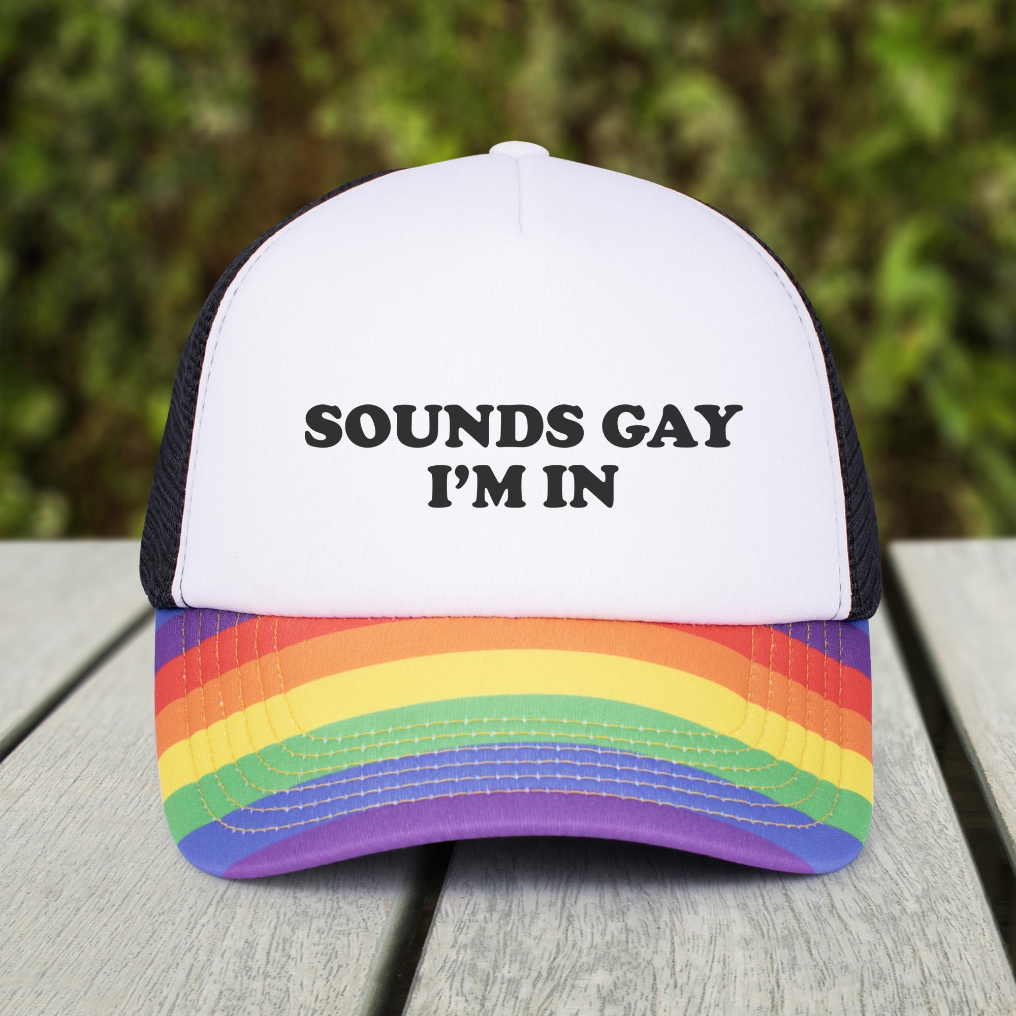 Flexfit Baseball Cap - 'Gay Be You' Embroidered Design - Unisex Structured Dad Hat, Polyester/Spandex, Sizes S/M & L/XL 8 thumbnail image