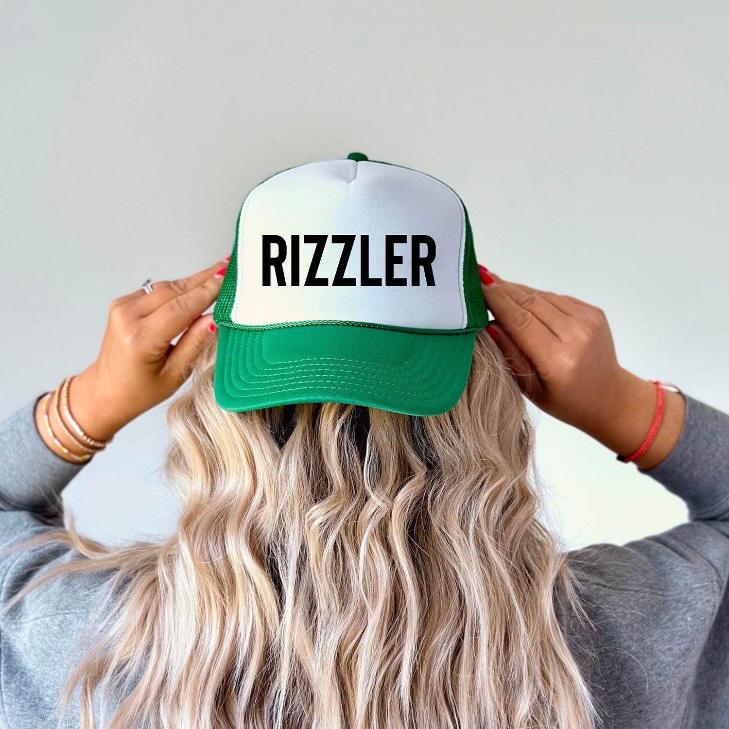 Rizzler Trucker Cap, Funny Rizz Trucker Hat, Trendy Slang Hat, Funny Trucker Hat