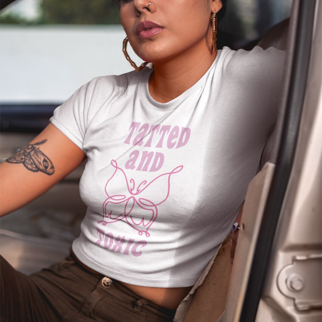 Too Pretty For Taxes Baby Tee main image 1