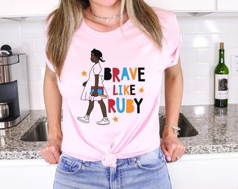Brave Like Ruby Unisex and Kids Graphic T-Shirt