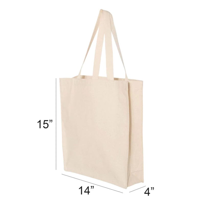 Might Be Books Might Be Snacks Canvas Tote Bag - Cute Adult or Kids Tote Bag, Book Lover Snack Lover Canvas Bag image 7
