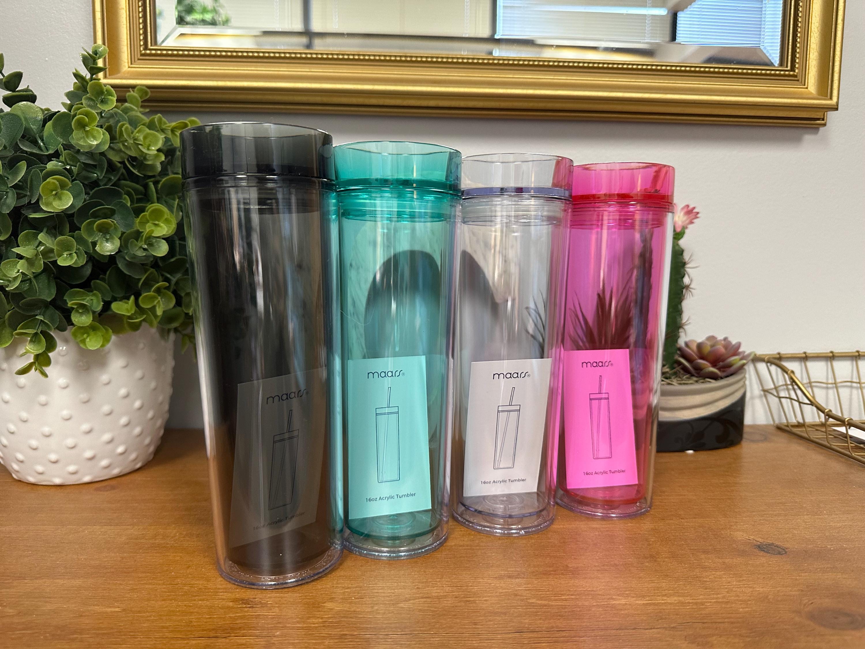 Clear Acrylic Skinny Tumbler - Etsy