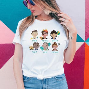 Women&#39;s History Icons Unisex Shirt | Black History and Women&#39;s History Month | Empowerment Influential Leaders Justice Equality Adult Tee